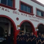 Efectúan ceremonia en Bomberos previo a los simulacros de sismo