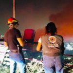 Controlado incendio de basurero en Veracruz