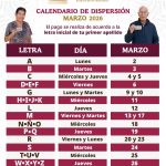 Inició el pago de las Pensiones del Bienestar de marzo