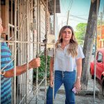 Alcaldesa Maryjose Gamboa supervisa de manera directa problemática vecinal en recorrido sorpresa por la colonia Villa Rica