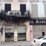 Posible corto circuito pudo haber ocasionado incendio de zapatería en el centro de Veracruz, comerciante