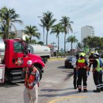 Se registra nuevo incendio en la Náutica Mercante de Veracruz